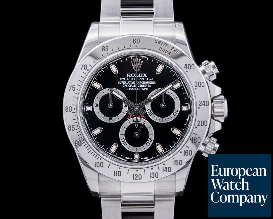 Image of Rolex Daytona 116520 Black Dial SS