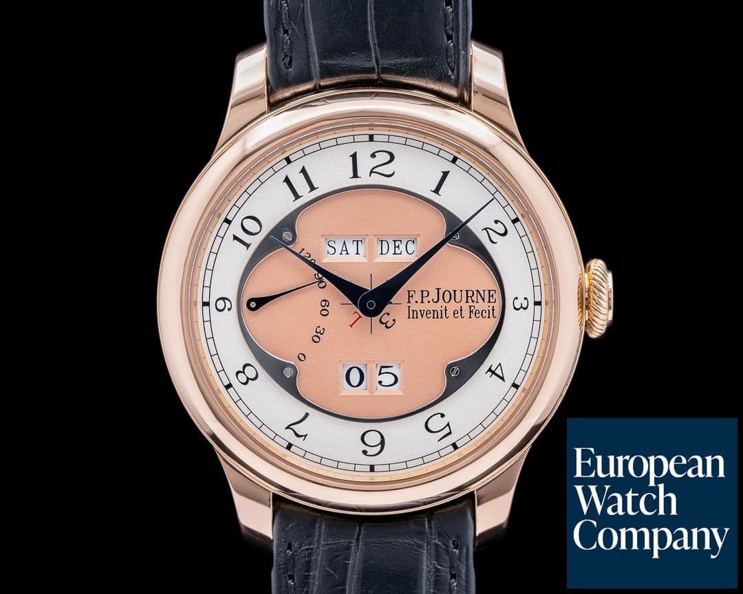 Image of F. P. Journe Octa Quantieme Perpetual Calendar Rose Gold Salmon Dial 42MM