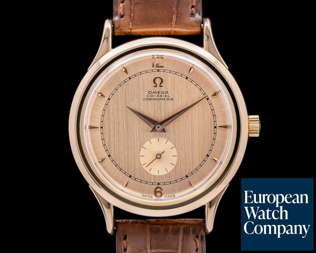 Image of Omega Centenary Museum Collection 1948 18k RG LIMITED