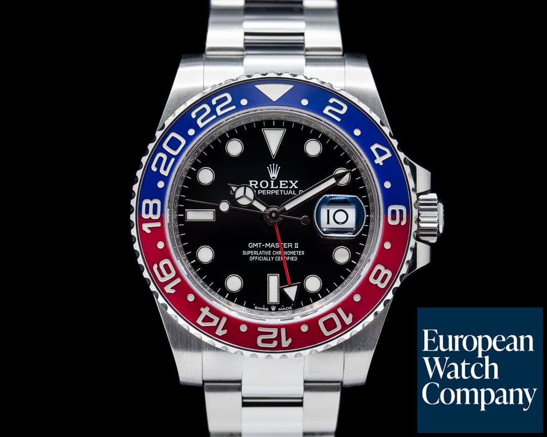 Image of Rolex GMT Master II Ceramic 126710BLRO "Pepsi" SS / Oyster 2022