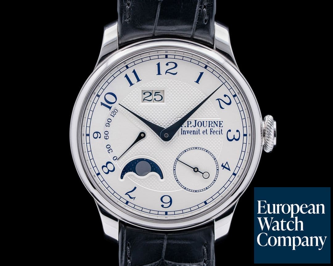 Image of F. P. Journe Octa Lune Automatic Platinum / Silver Dial 40MM