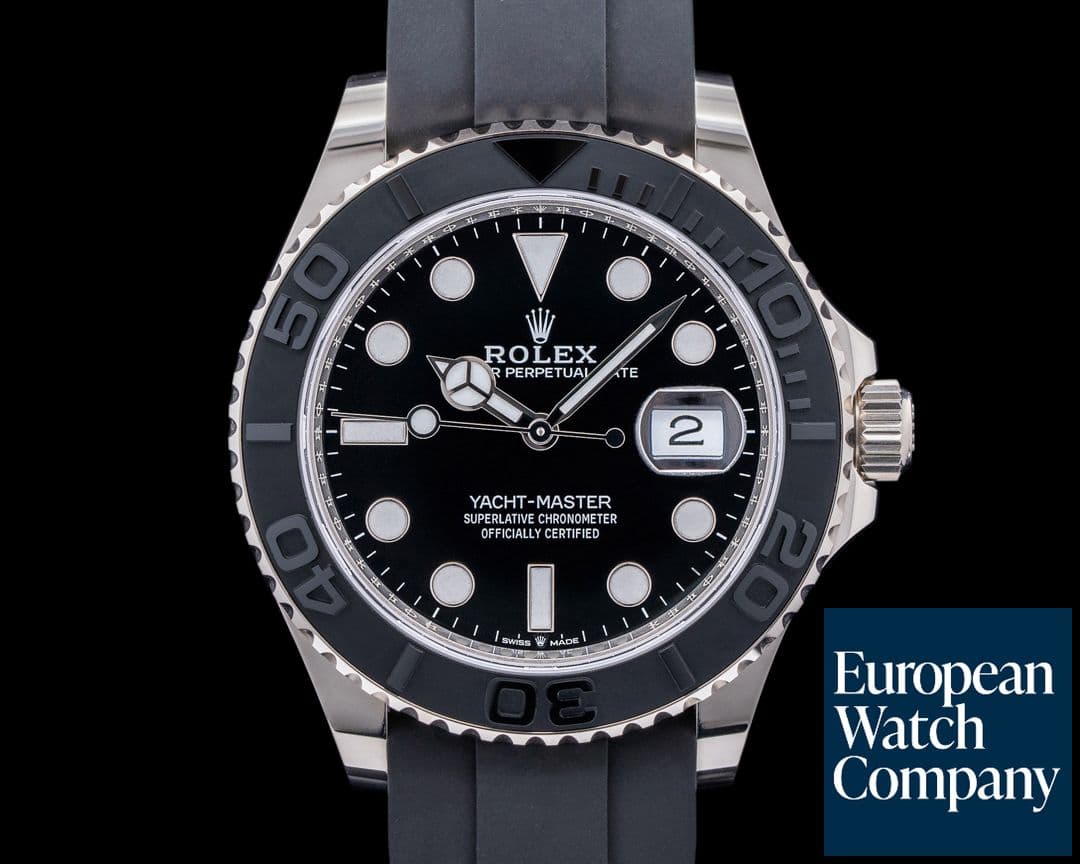 Image of Rolex Yacht Master 226659 18K White Gold / Rubber 42MM