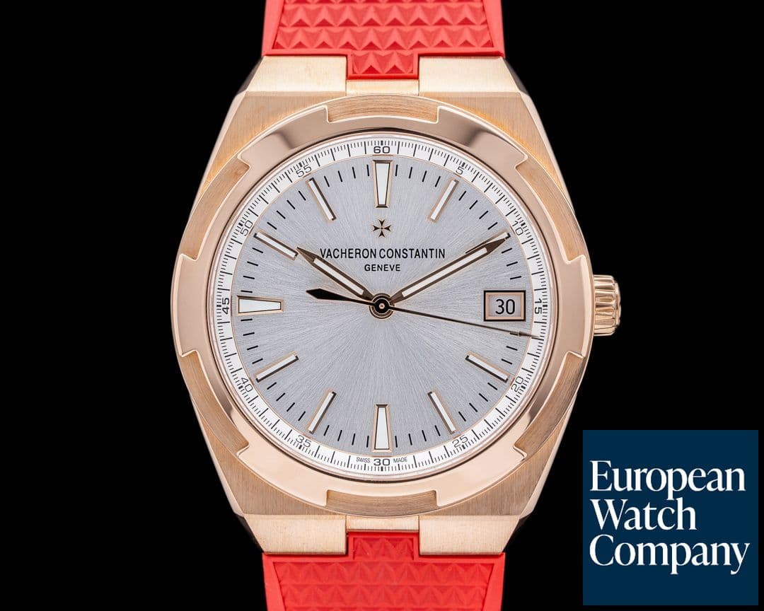Image of Vacheron Constantin Overseas 4500v Automatic 41mm Silver Dial Rose Gold 