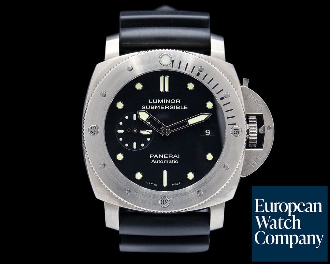 Image of Panerai Luminor Marina Submersible 1950 3 Days Titanium 47MM