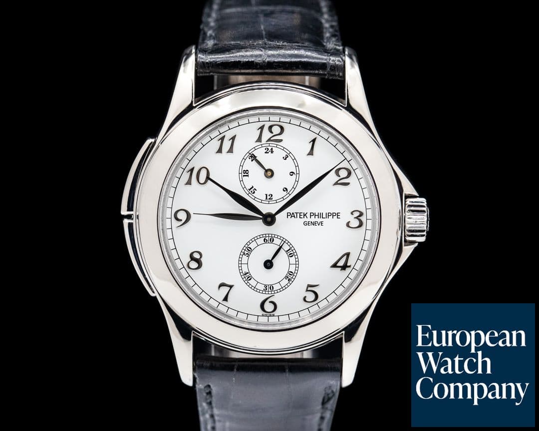 Image of Patek Philippe Travel Time 5134G 18K White Gold / Breguet Numerals