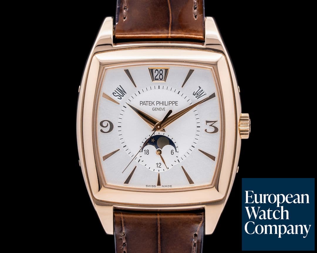 Image of Patek Philippe Gondolo Calendario 5135R Cream Dial 18K Rose Gold