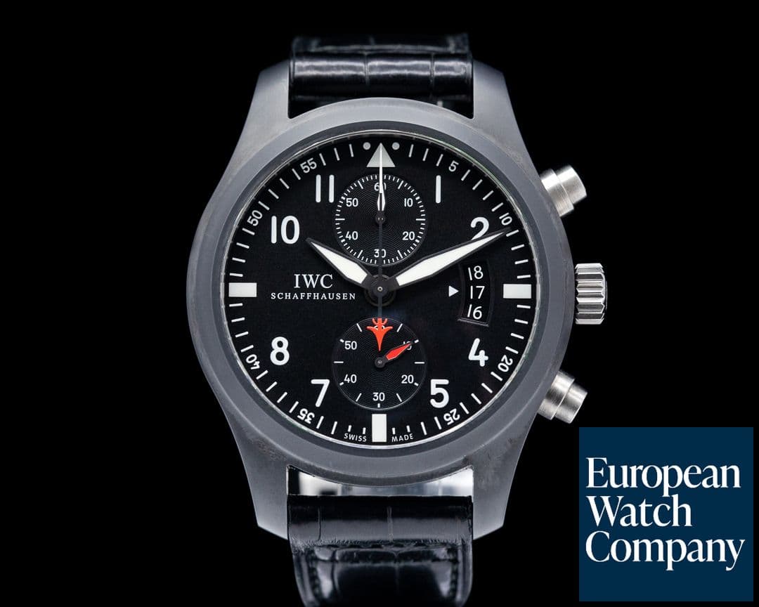 Image of IWC Top Gun Ceramic Pilot Chronograph 