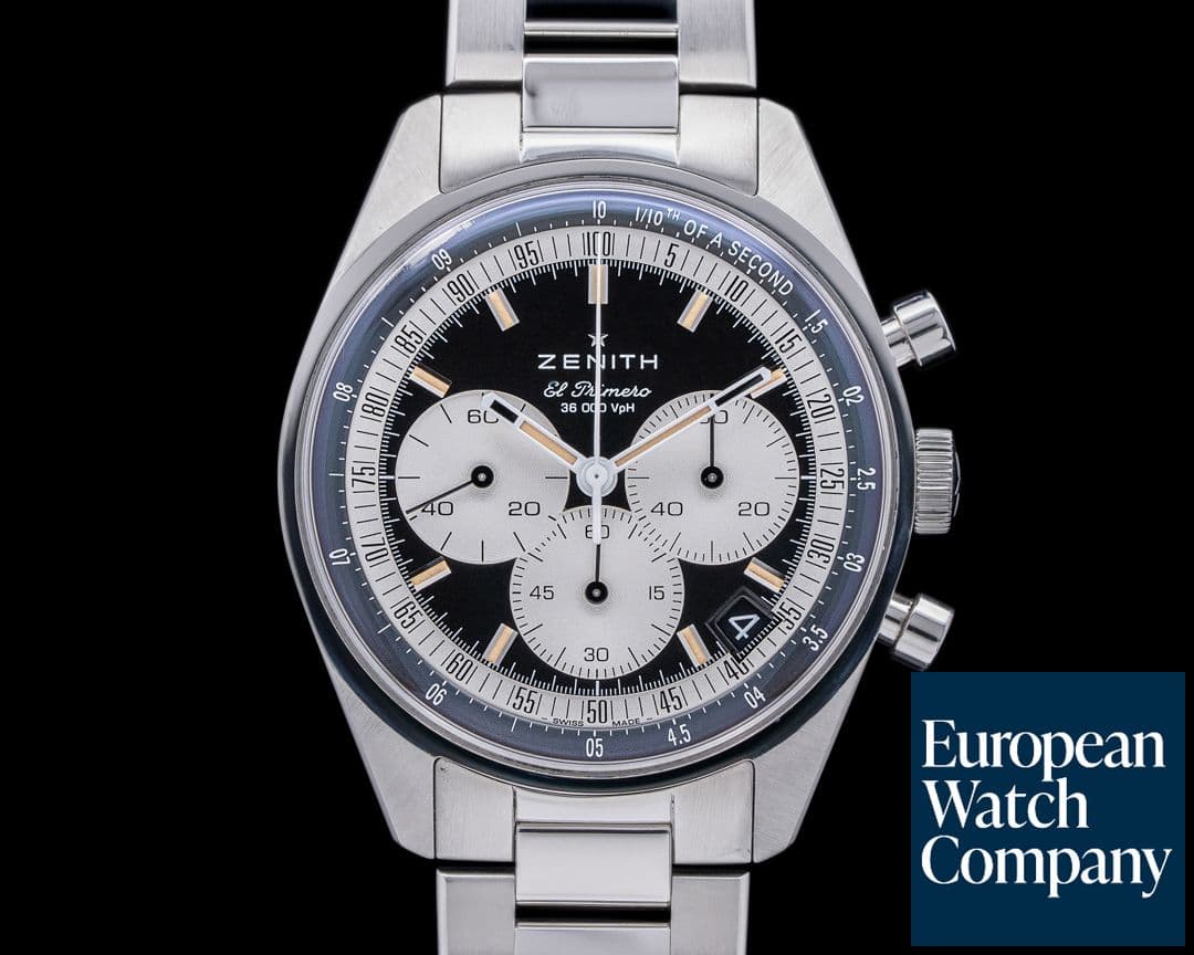 Image of Zenith Chronomaster El Primero Panda Dial SS / Bracelet