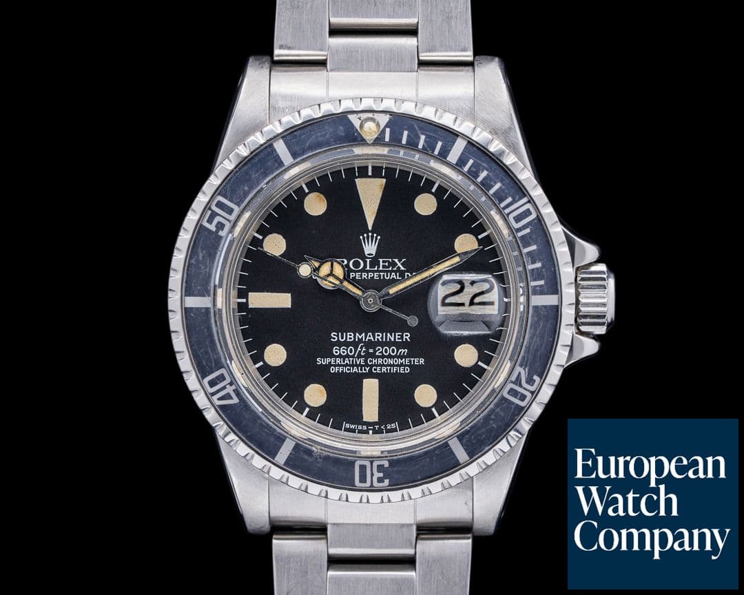 Image of Rolex Submariner 1680 SS Circa 1978 GREAT PATINA