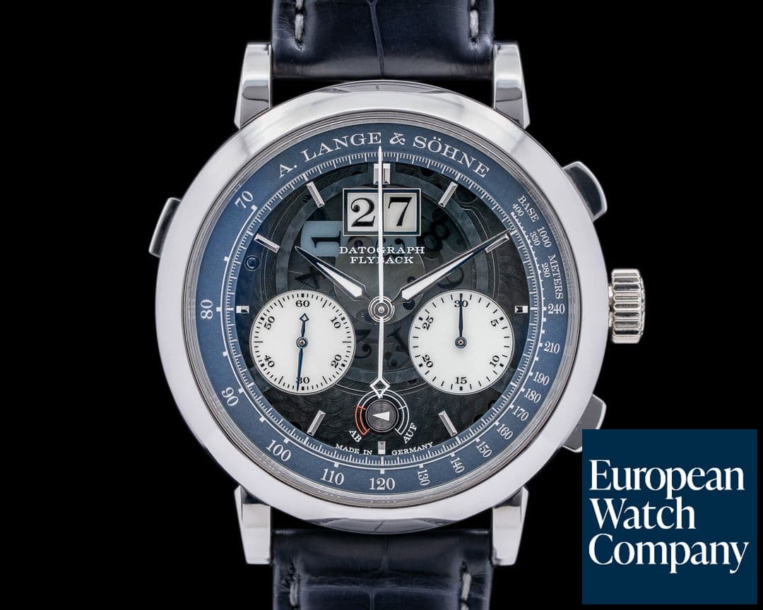 Image of A. Lange and Sohne Datograph LUMEN Up / Down 435.034 Platinum RARE