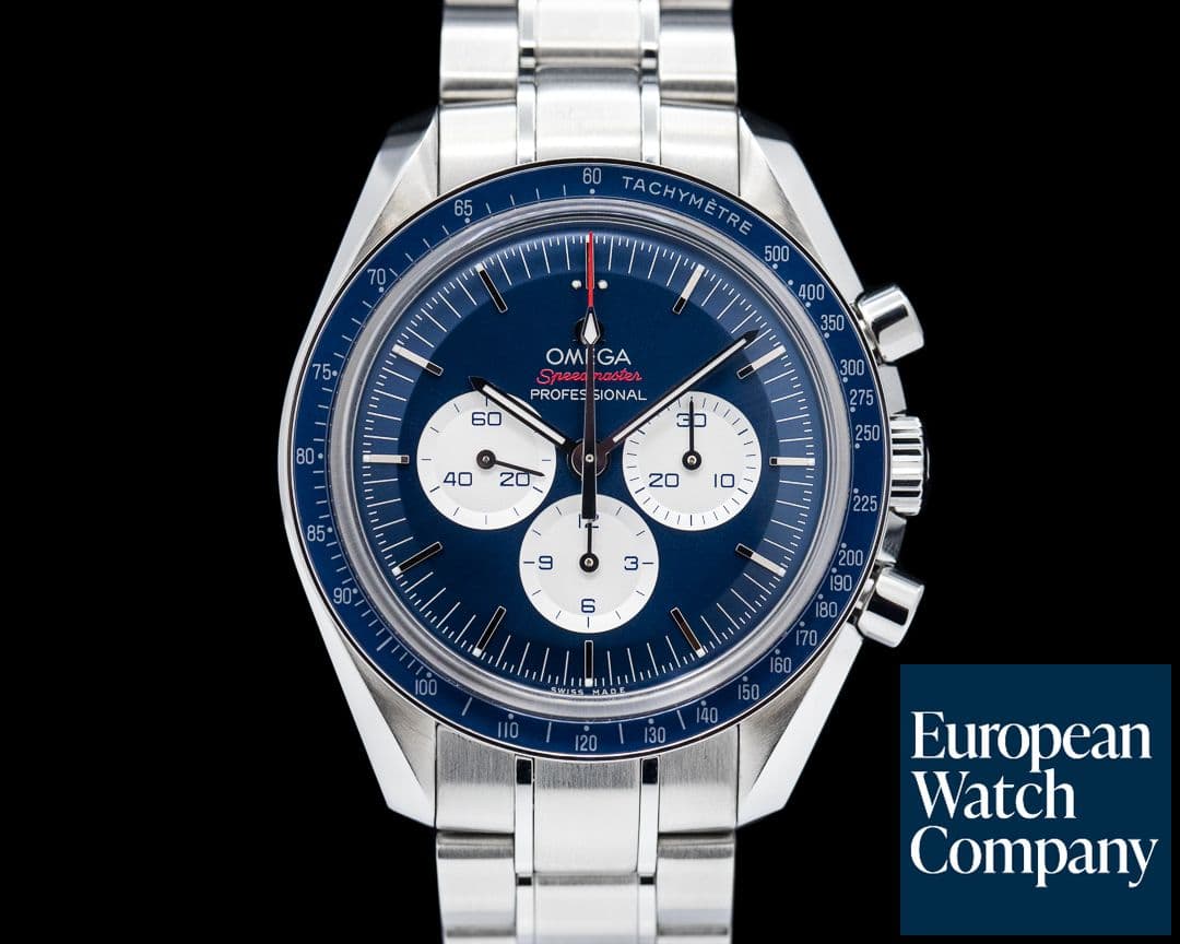 Image of Omega Speedmaster Professional "Tokyo 2020" Limited Edition BLUE 