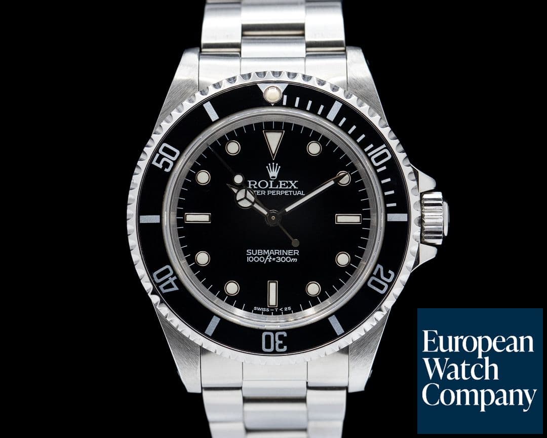 Image of Rolex Submariner No Date SS 2-Line FULL SET