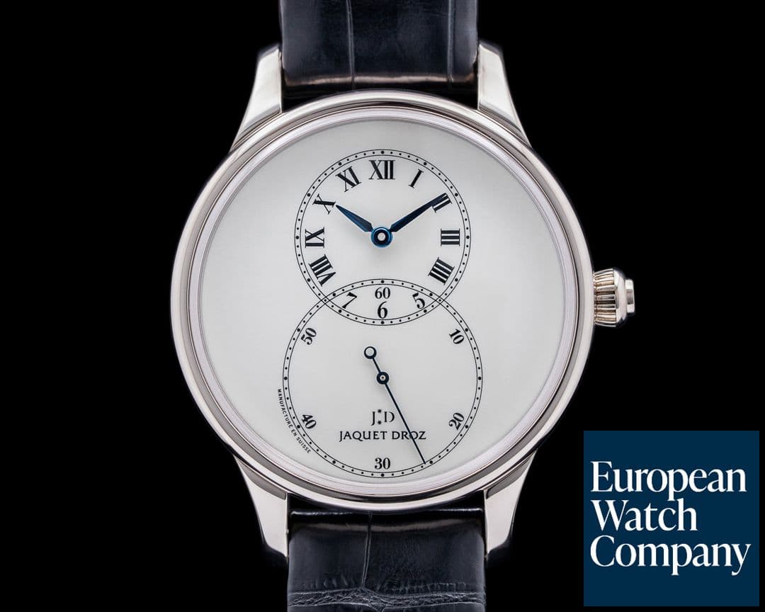 Image of Jaquet Droz Grande Seconde 18K White Gold Ivory Dial
