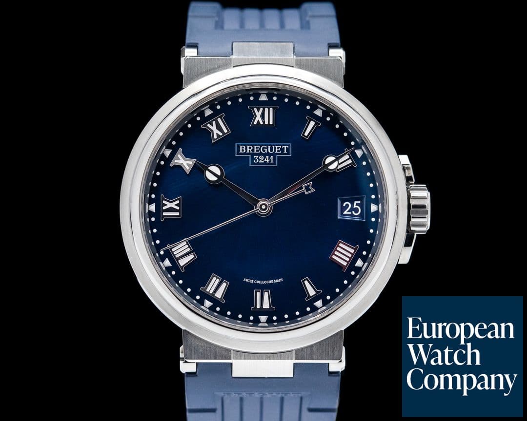 Image of Breguet Marine Automatic 5517 Titanium/ Rubber 40MM