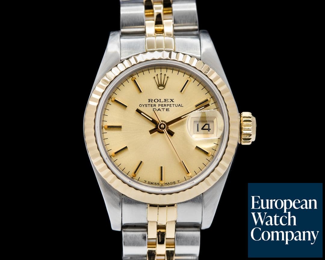 Image of Rolex Lady Datejust Champagne Dial 18K / SS