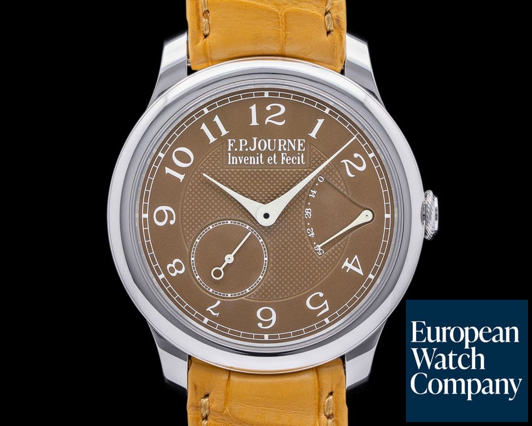 Image of F. P. Journe Chronometre Souverain Havana Platinum