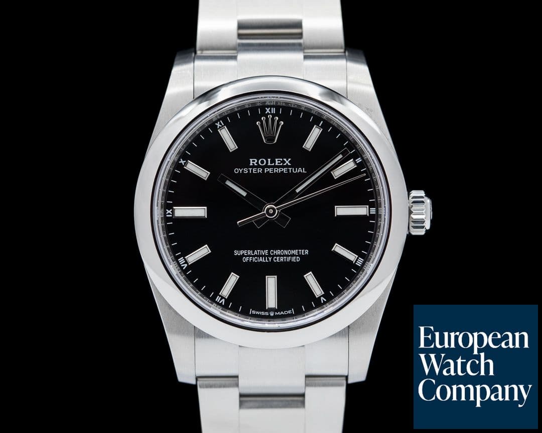 Image of Rolex Oyster Perpetual 124200 34mm Black Dial 