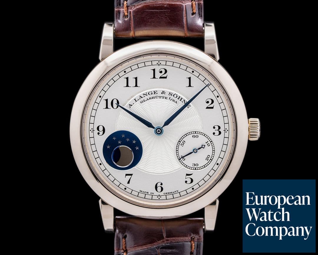 Image of A. Lange and Sohne 1815 212.050 Moonphase Honey Gold Hommage to FA Lange LIMITED