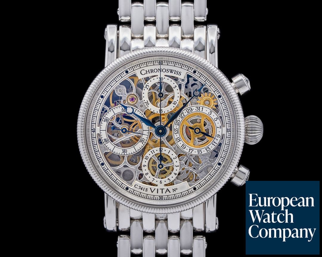 Image of Chronoswiss Opus Vita Skeleton Chronograph SS/Bracelet