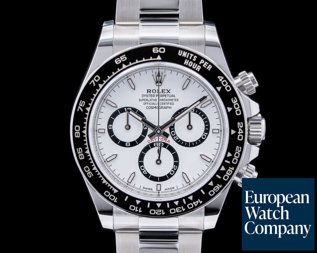 Image of Rolex Daytona 126500LN SS White "Panda" Dial NEW MODEL 2024
