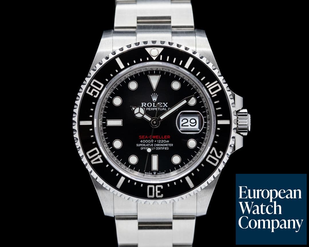 Image of Rolex Sea Dweller 126600 RED 43MM SS