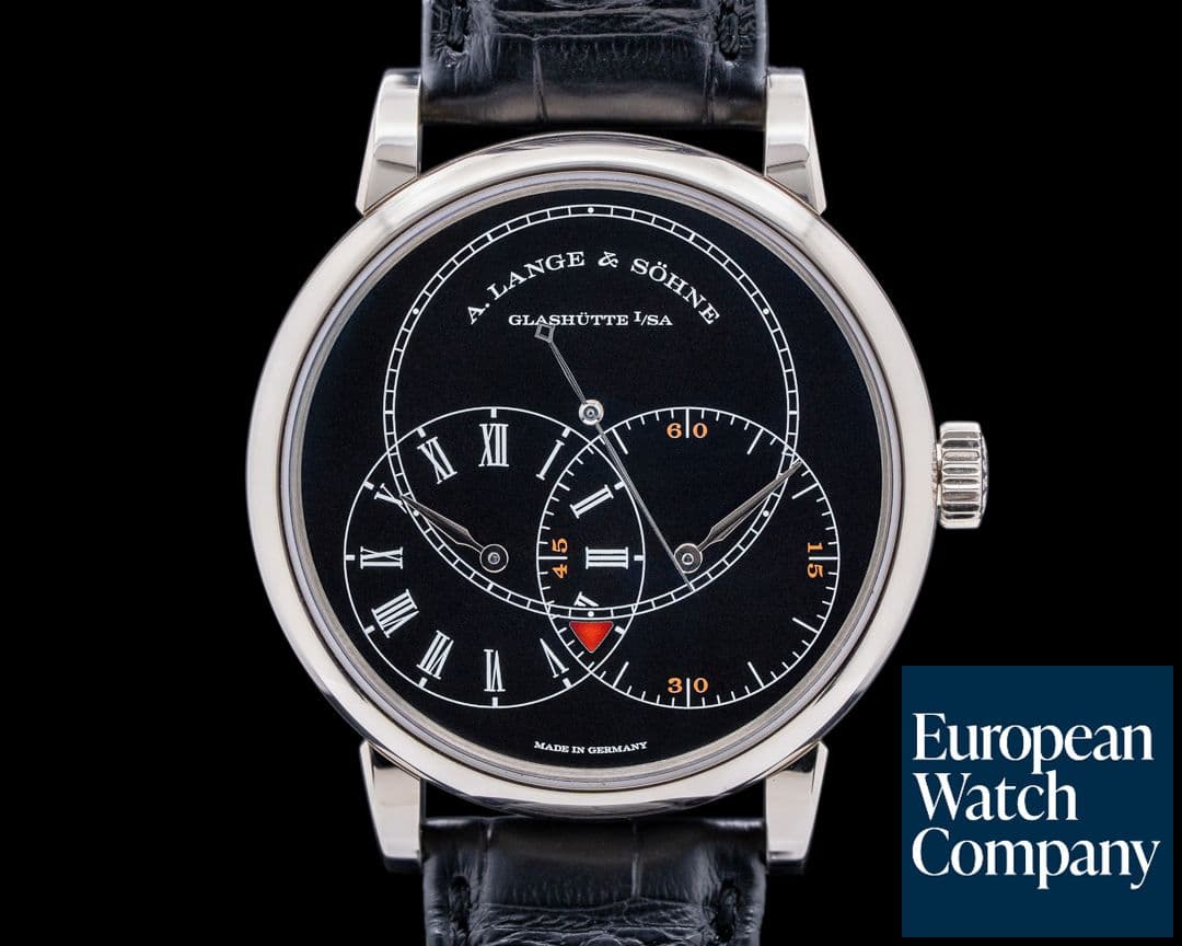 Image of A. Lange and Sohne Richard Lange 252.029 JUMPING SECONDS White Gold Black Dial 