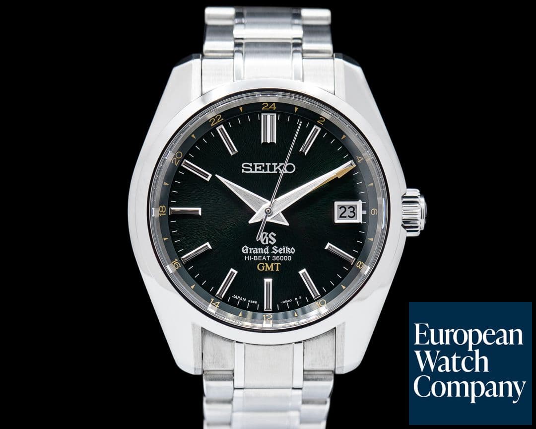Image of Grand Seiko Grand Seiko Hi Beat 36000 GMT Automatic SS / Green Dial Limited Edition