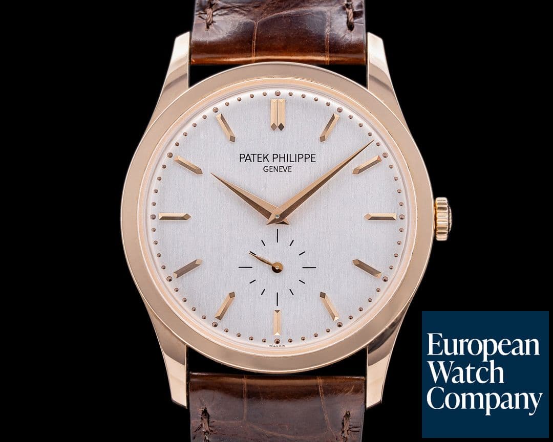 Image of Patek Philippe Calatrava 5196R 18K Rose Gold Manual Wind