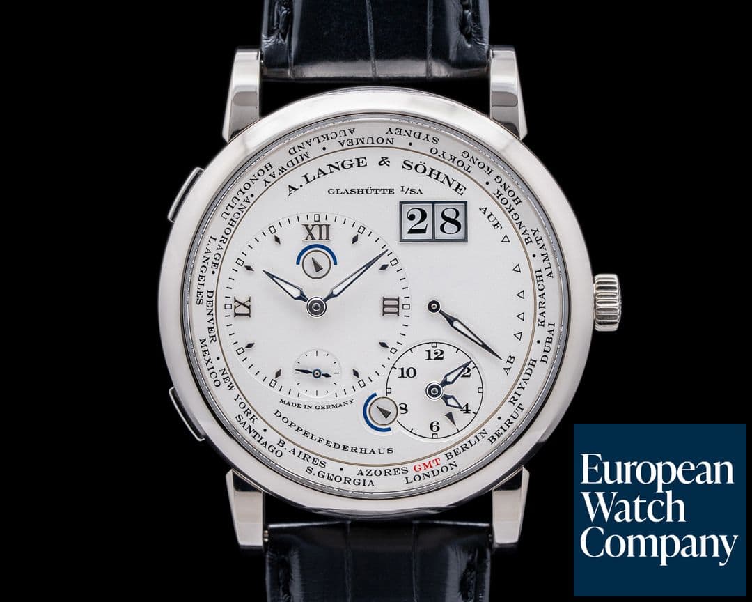 Image of A. Lange and Sohne Lange 1 Time Zone 116.039 18K White Gold