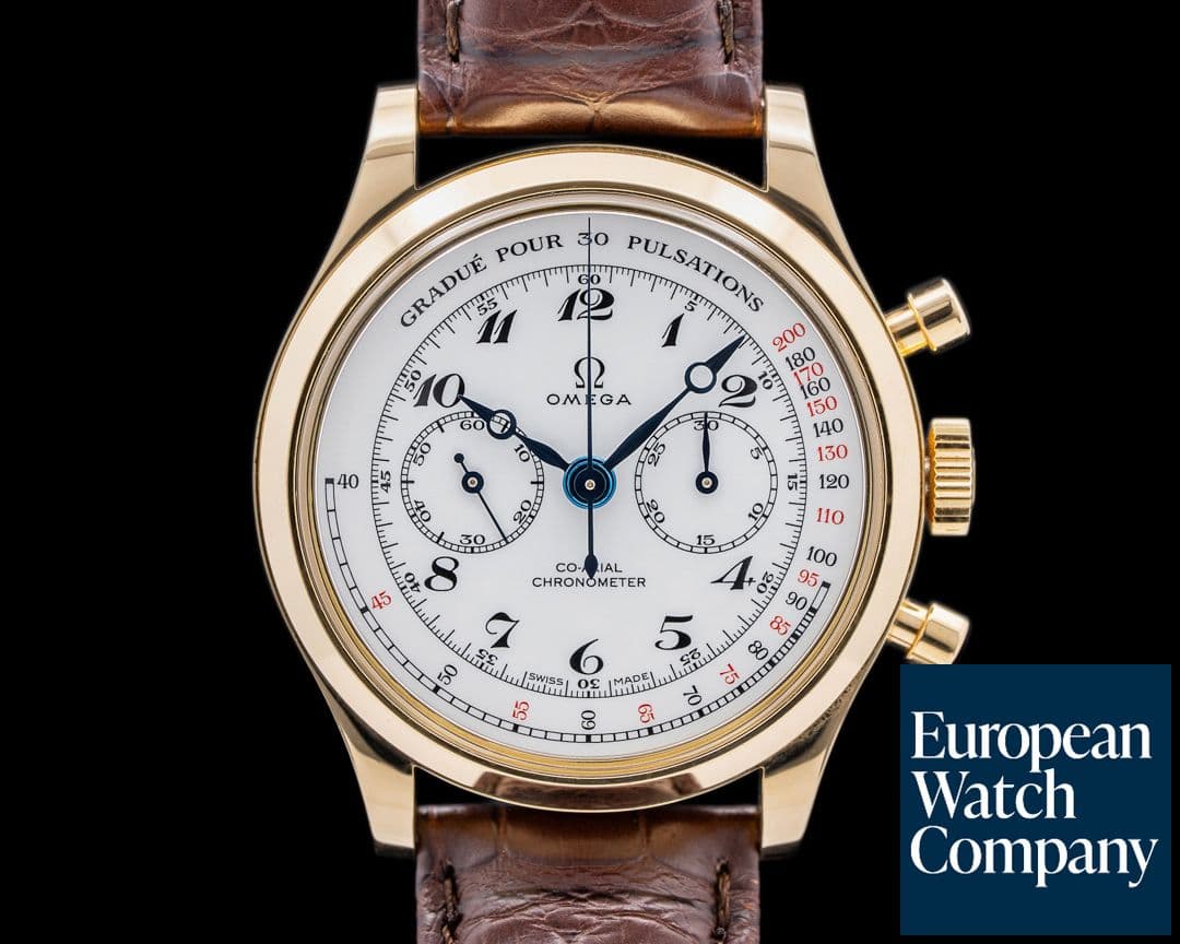 Image of Omega Specialties Museum Collection "The MD's Watch" 18K Yellow Gold LIMITED