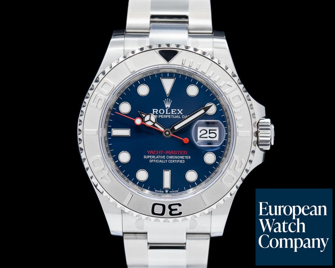 Image of Rolex Yacht Master 126622 SS Blue Dial / Platinum Bezel 2023