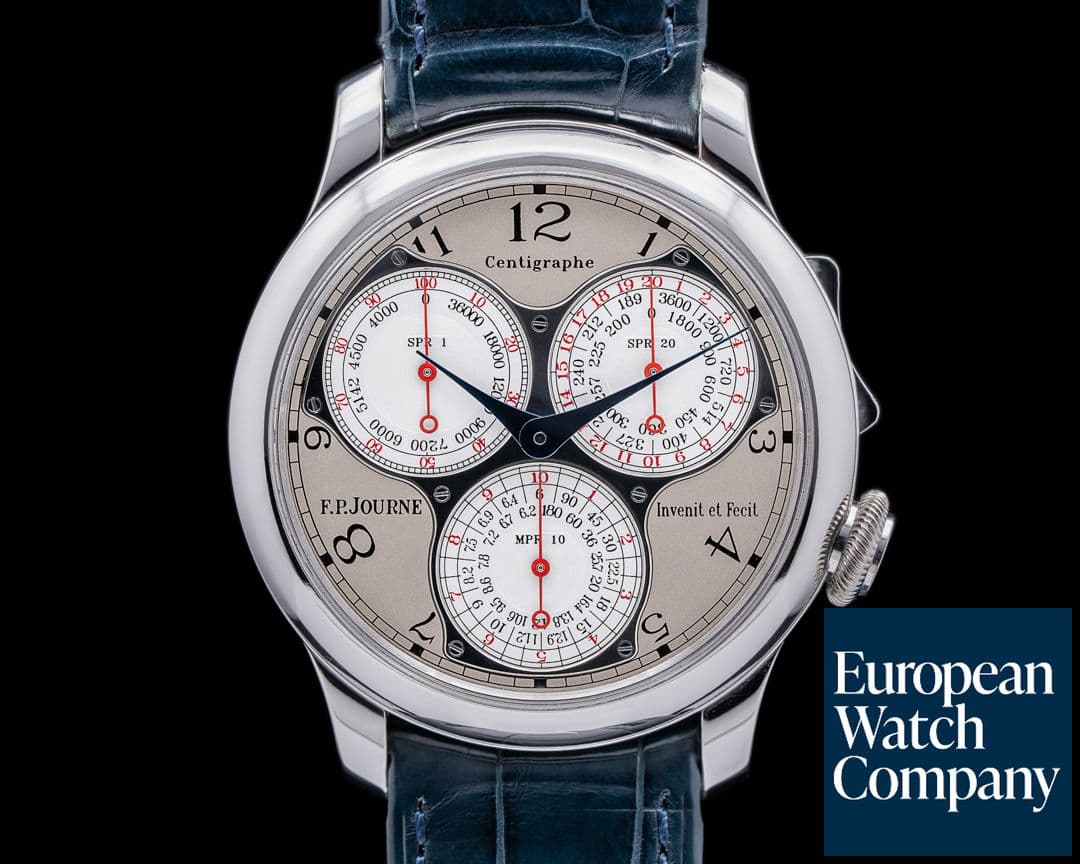 Image of F. P. Journe Centigraphe Souverain Platinum SERVICED