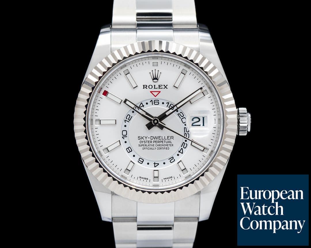Image of Rolex Sky-Dweller 326934 Steel White Dial SS 2023