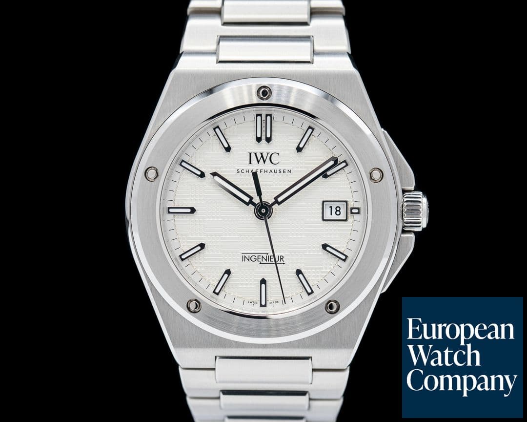 Image of IWC Ingenieur Automatic 40 NEW MODEL Silver Dial