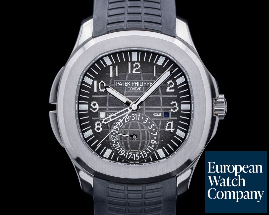 Image of Patek Philippe Aquanaut 5164A Travel Time SS / Rubber