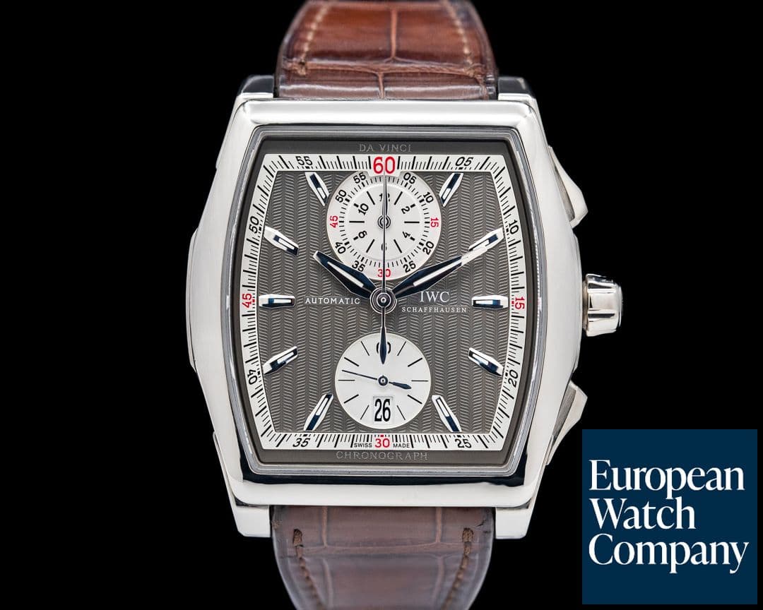 Image of IWC Da Vinci Flyback Chronograph 18K White Gold  