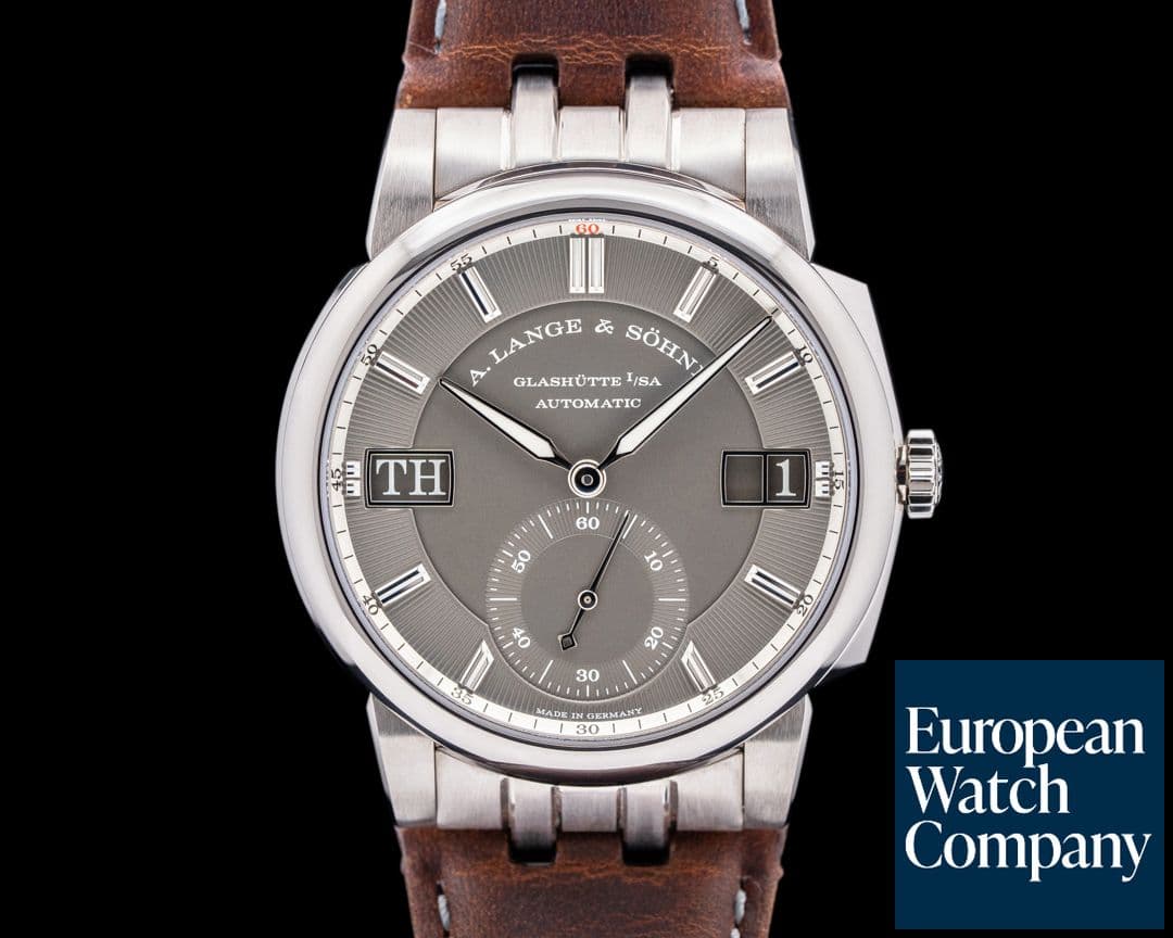Image of A. Lange and Sohne Odysseus 363.068 18K White Gold Grey Dial Leather