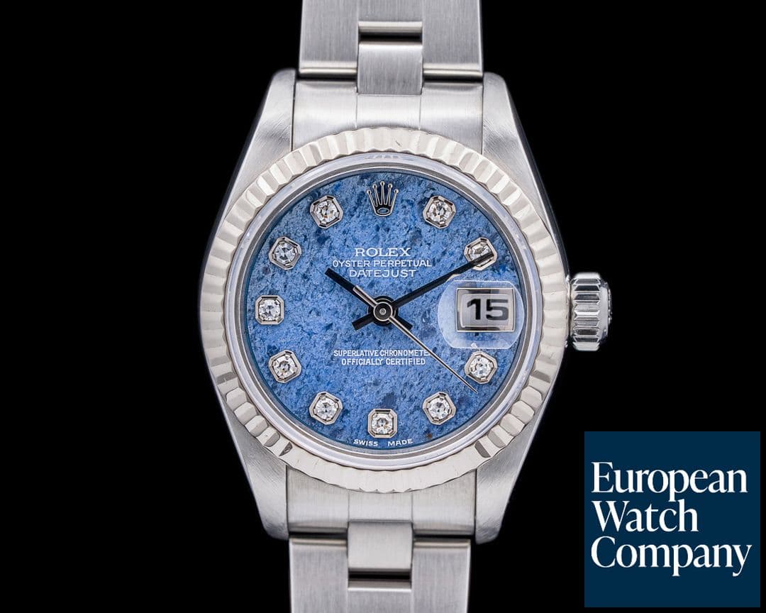 Image of Rolex Ladies Datejust Sodalite Diamond Dial