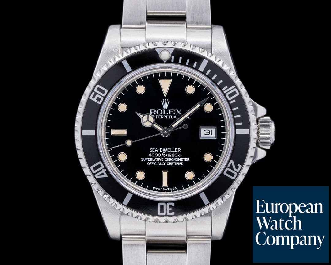 Image of Rolex Vintage 16660 Sea Dweller Circa 1984 NICE PATINA