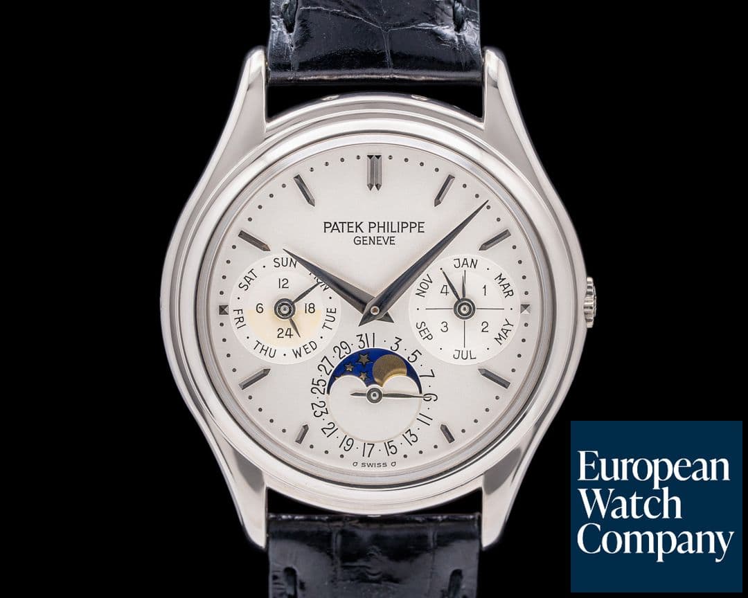 Image of Patek Philippe Perpetual Calendar 18K White Gold 3940G