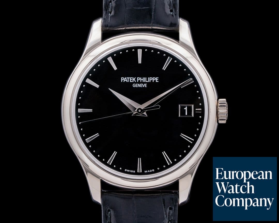 Image of Patek Philippe Calatrava 5227G Automatic 18K White Gold Black Dial 