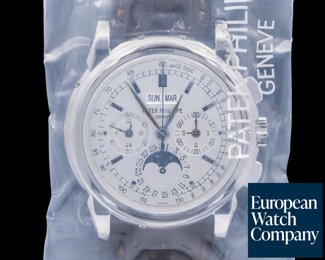 Image of Patek Philippe Perpetual Calendar Chronograph White Gold SEALED UNWORN 