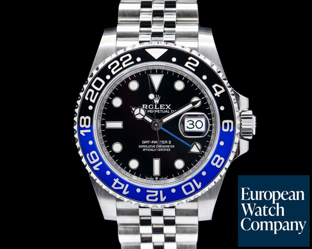 Image of Rolex GMT Master II 126710BLNR Ceramic "Batman" SS / Jubilee 