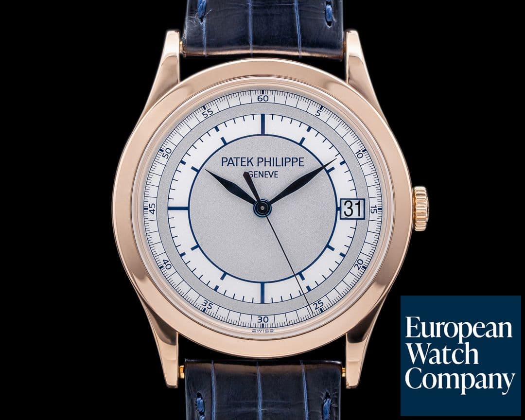 Image of Patek Philippe Calatrava 5296R 18K Rose Gold Sector Dial
