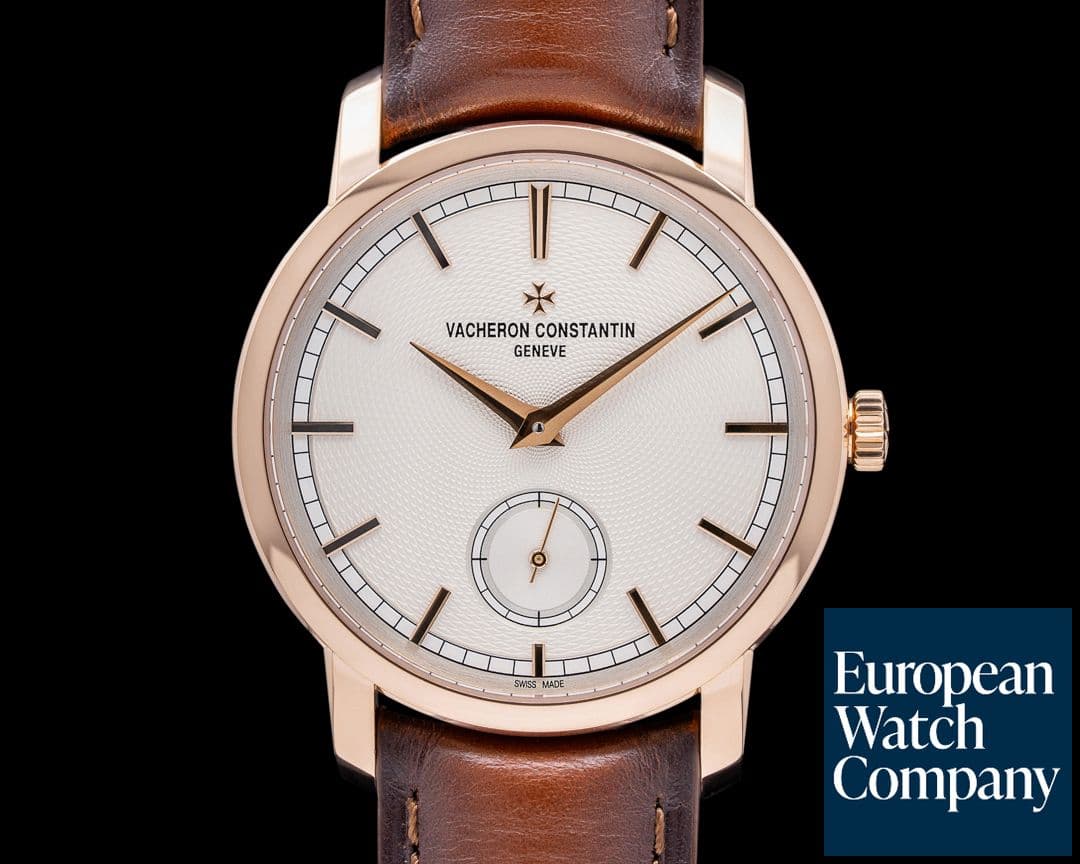 Image of Vacheron Constantin Patrimony Traditionnelle 18K Rose Gold BOUTIQUE GUILLOCHE