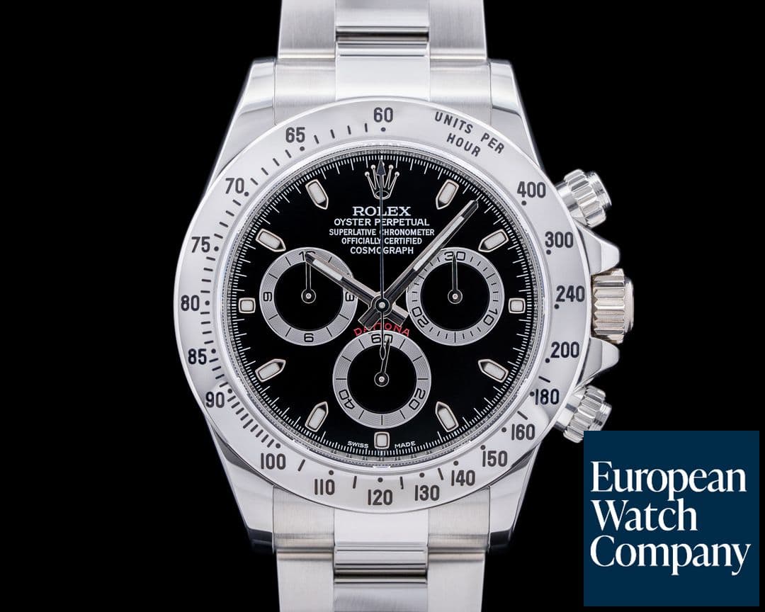 Image of Rolex Daytona 116520 Black Dial + Serviced