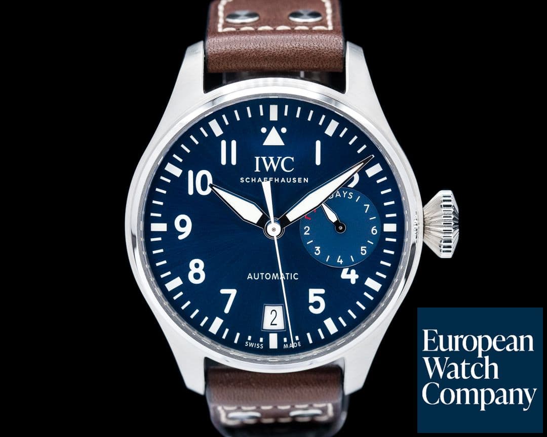Image of IWC Big Pilot "LE PETIT PRINCE" Blue Dial 2022