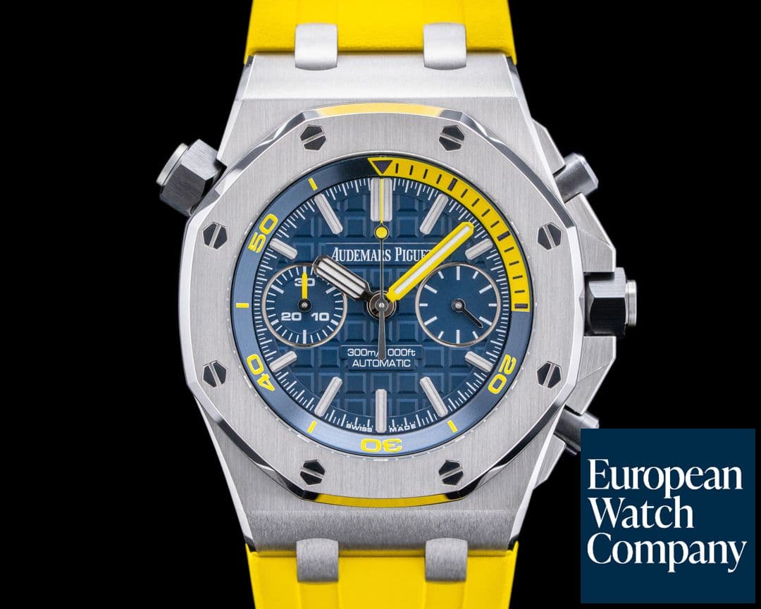Image of Audemars Piguet Royal Oak Offshore Diver Chronograph Blue Dial