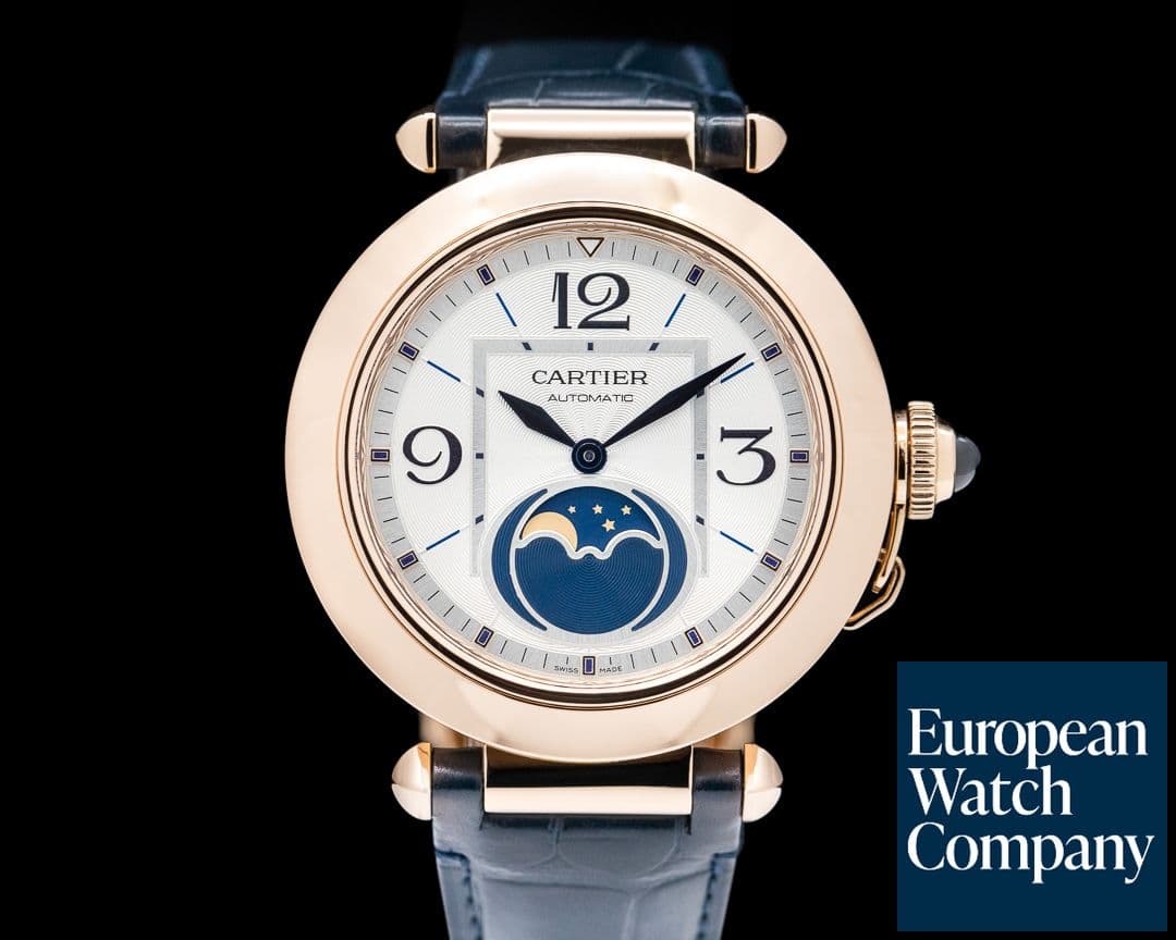 Image of Cartier Pasha de Cartier Moon Phases 41MM 18K Rose Gold 