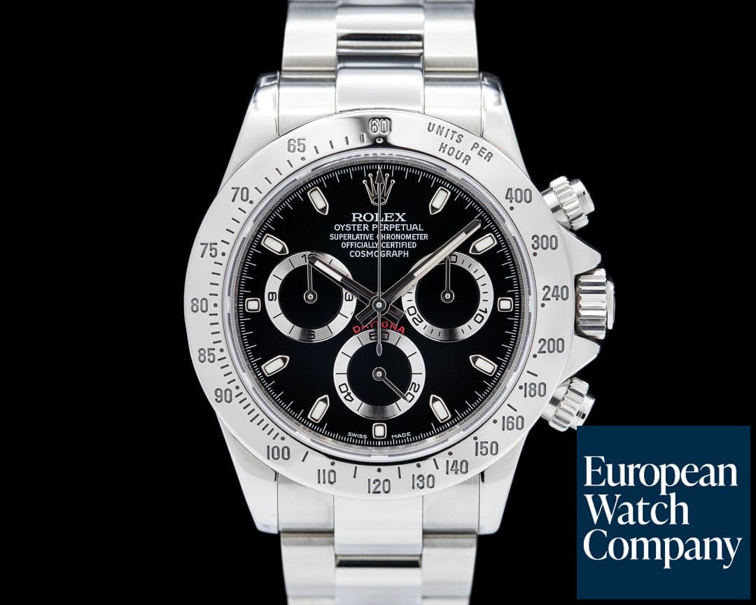 Image of Rolex Daytona 116520 Black Dial SS